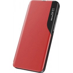 Hurtel Eco Leather View θήκη Book Δερματίνης Κόκκινο (Galaxy A32 4G)