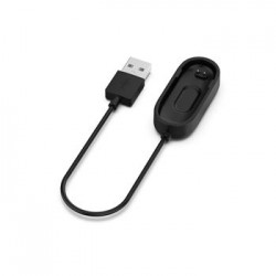 Tactical USB Καλώδιο Φόρτισης Μαύρο (Mi band 4)