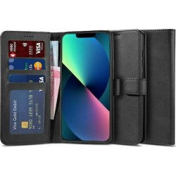 Tech-Protect 2 Wallet Δερματίνης Μαύρο (iPhone 13)