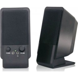 MediaRange Compact desktop Speaker (Μαύρο)