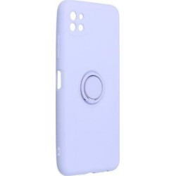 Ring Back Cover Σιλικόνης Μωβ (Galaxy A22 5G)