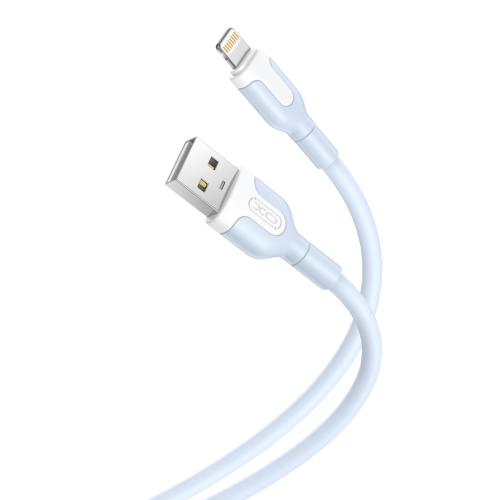 XO NB212 2.1A USB Καλώδιο για Lightning Μπλέ