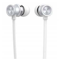 CELEBRAT earphones με μικρόφωνο D7, λευκό