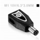 POWERTECH Βύσμα για φορτιστή LAPTOP - M1 - Toshiba - Nec POWERTECH Βύσμα για φορτιστή LAPTOP - M1 - Toshiba - Nec