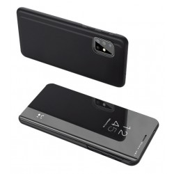 POWERTECH θήκη Clear view MOB-1536 για Samsung A71 / A71 5G, μαύρο