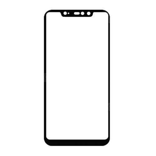 POWERTECH Tempered Glass 5D, full glue, για Xiaomi Redmi 6/6A, μαύρο