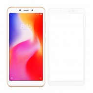 POWERTECH Tempered Glass 5D Full Glue για Xiaomi Redmi 6/6A, White