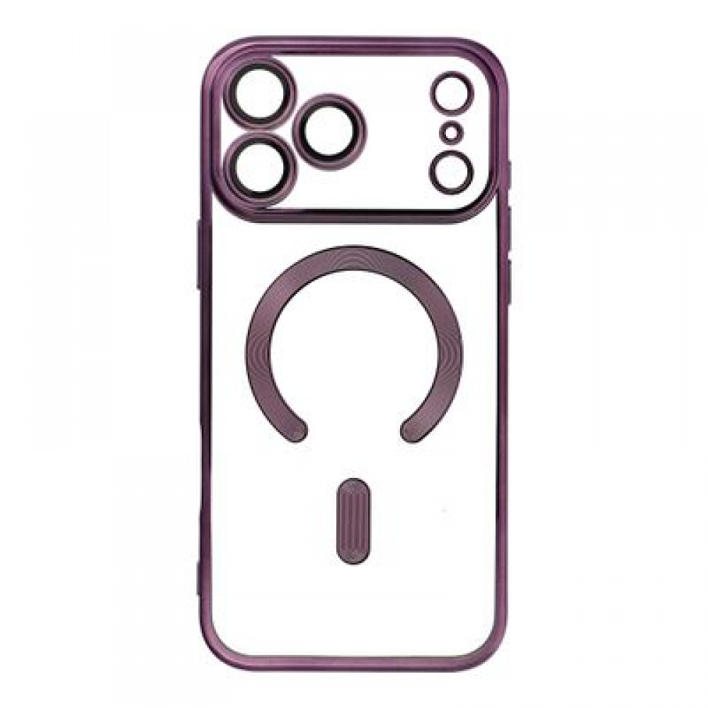 Θήκη Electro Mag για iPhone 17 Pro Max – MagSafe Μωβ