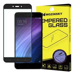 Wozinsky Soft Frame Full Face Tempered Glass Black (Redmi 4a)