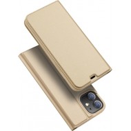 Dux Ducis Skin Pro Book Δερματίνης Χρυσό (iPhone 12 mini)