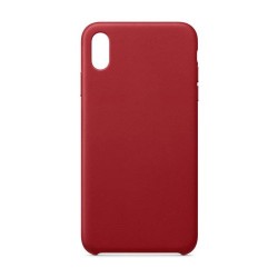 Hurtel ECO Leather Back Cover Δερματίνης Κόκκινο (iPhone XS Max)