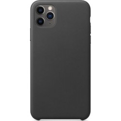 ECO Leather Back Cover Μαύρο (iPhone 11 Pro)