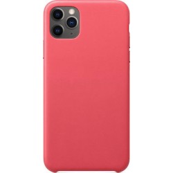 Hurtel Eco Leather Back Cover Δερματίνης Ροζ (iPhone 11 Pro)