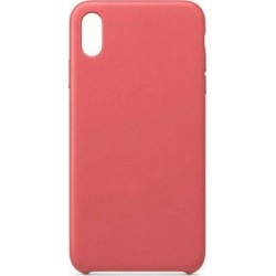 Hurtel ECO Leather Back Cover Δερματίνης Ροζ (iPhone X / Xs)