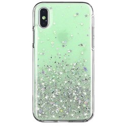 Wozinsky Star Glitter Shining Cover Πράσινο (Xiaomi Redmi 9)