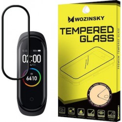 Wozinsky 5D Tempered Glass 0.3mm Μαύρο Xiaomi Mi Band 4 / Mi Band 3