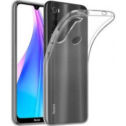 Back Cover Σιλικόνης Διάφανο (Redmi Note 8)