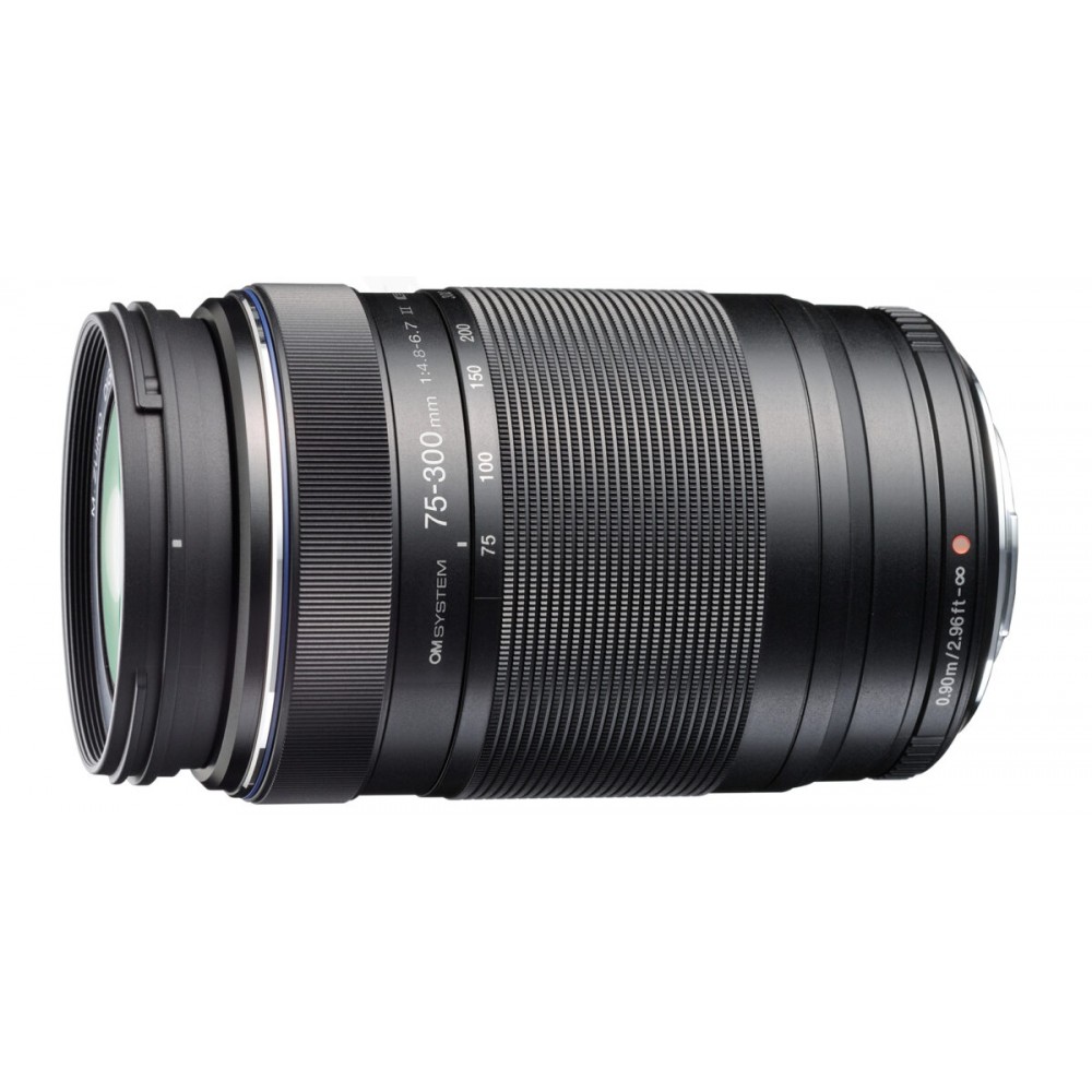 Olympus 75-300mm 1:4.8-6.7 II BLACK M.ZUIKO DIGITAL (EZ-M7530-2) Lense Micro FT V315040BW000 Olympus 75-300mm 1:4.8-6.7 II BLACK M.ZUIKO DIGITAL (EZ-M7530-2) Lense Micro FT V315040BW000