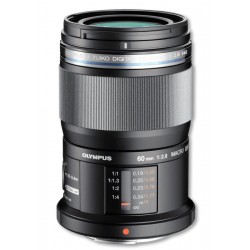 Olympus 60mm 1:2.8 MACRO BLACK M.ZUIKO DIGITAL (EM-M6028) Lense Micro FT
