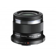 Olympus 45mm 1:1.8 BLACK M.ZUIKO DIGITAL (ET-M4518) Lense Micro FT