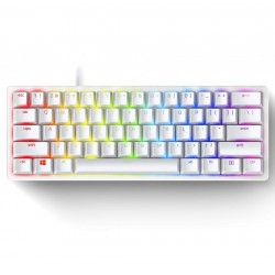 Razer HUNTSMAN MINI MERCURY ED. - 60% Linear Red Opto Mechanical Switch Gaming Keyboard  - US Layout