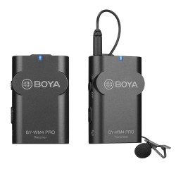 BOYA BY-WM4 pro-K1 wireless mic 2.4G Wireless Mic System 1+1