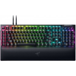 Razer BLACKWIDOW V4 PRO - Gaming Mechanical RGB Keyboard -  Yellow Silent Switches - Macros