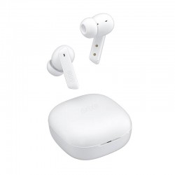 QCY HT05 Melobuds ANC TWS WHITE Dual Driver 6-mic noise cancel. True Wireless Earbuds - 10mm drivers