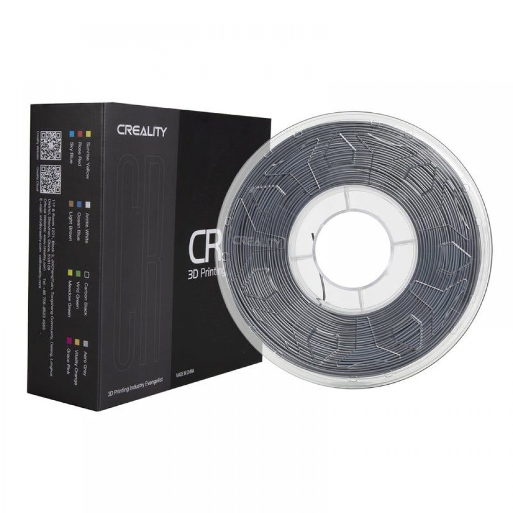 CREALITY CR-PLA Silver, 3D Printer Filament 1 kg Spool,1.75 mm (3301010071) CREALITY CR-PLA Silver, 3D Printer Filament 1 kg Spool,1.75 mm (3301010071)
