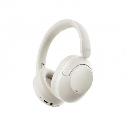 QCY H4 Headset White - Hybrid Feed Noise Canceling με 4 mode ANC Button - 70h battery