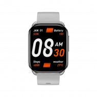 QCY Watch GS S6 Gray - 2,02" large TFT touch, 320x502 60Hz, Call BT Smart Watch IPX8 14day