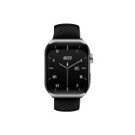 QCY Watch GS S5 Black - 1,96" large AMOLED touch, 410x502 60Hz, 100+ faces Call BT Smart Watch IPX8