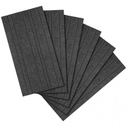 Streamplify ACOUSTIC PANEL - 6 Pack, grey 60x30cm, 12mm -20db noise reduction