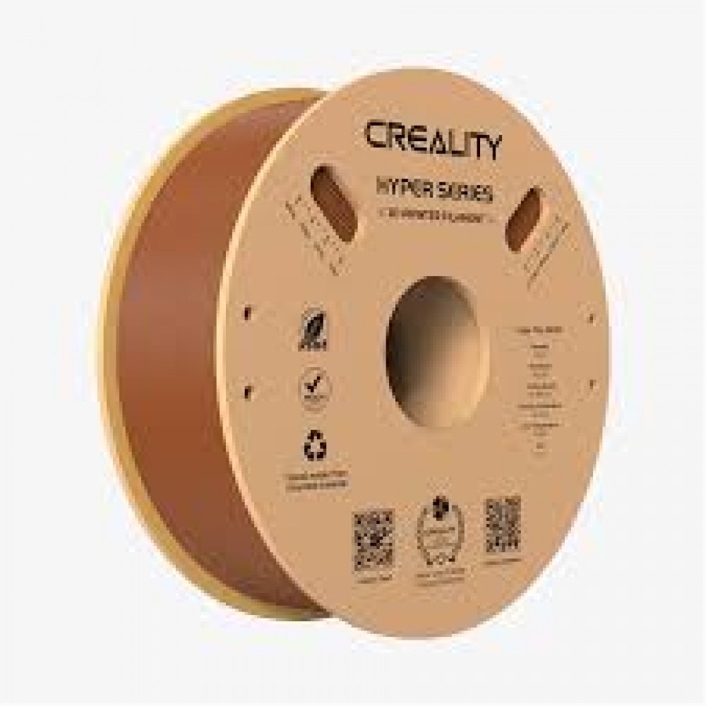Creality Hyper PLA Brown 3D Printer Filament, High Speed, 1 kg Spool1.75 Creality Hyper PLA Brown 3D Printer Filament, High Speed, 1 kg Spool1.75