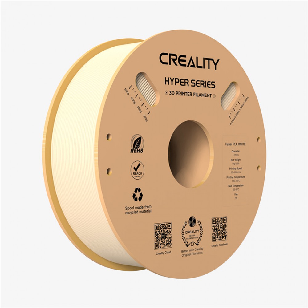 Creality Hyper PLA Complexion Skin Flesh 3D Printer Filament, High Speed, 1 kg Spool1.75 Creality Hyper PLA Complexion Skin Flesh 3D Printer Filament, High Speed, 1 kg Spool1.75