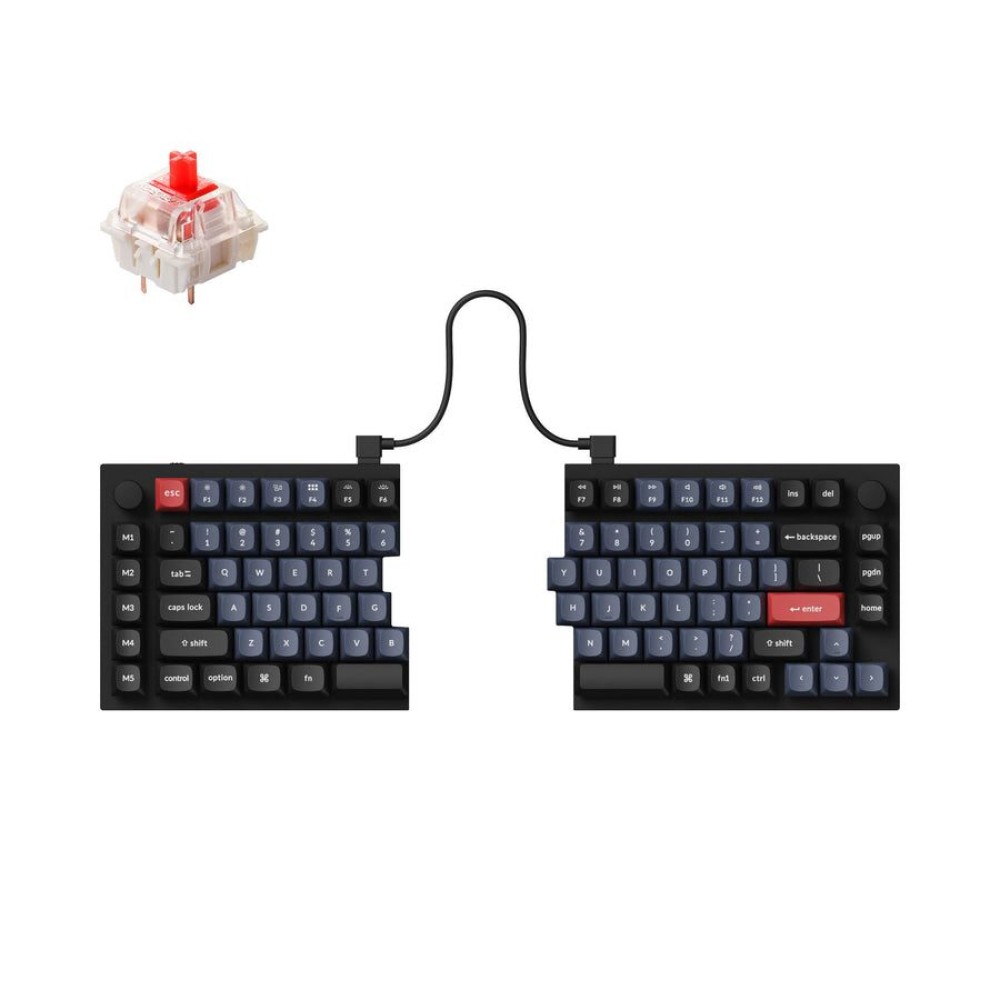 Keychron Q11 (Q11-M1) QMK Custom Mechanical Keyboard-Red Switch 75% US Layout Keychron Q11 (Q11-M1) QMK Custom Mechanical Keyboard-Red Switch 75% US Layout