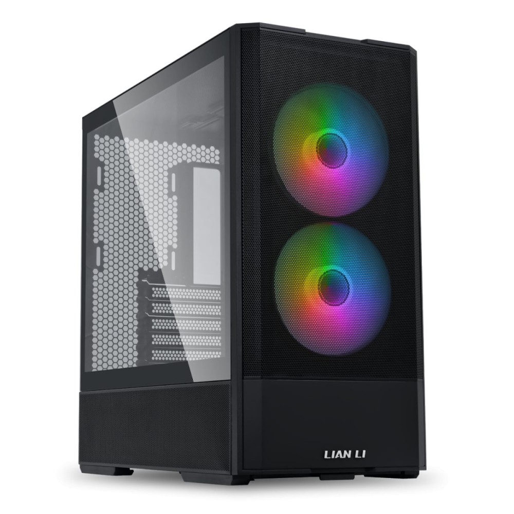 Lian Li LANCOOL 207 Black - ATX PC Case (4 FANS) 2 x front 140 ARGB PWM & 2 bottom 120 PWM reverse Lian Li LANCOOL 207 Black - ATX PC Case (4 FANS) 2 x front 140 ARGB PWM & 2 bottom 120 PWM reverse