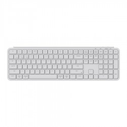 Keychron B6 Pro (B6P-K8) Ultraslim Wireless BT Keyboard ZMK Online customizen-Ivory White 100% US