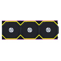 Lian Li UNIFAN SL Wireless 120 -3PCS Reverse Black (Triple pack include Controller) - Case Fan