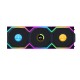 Lian Li UNIFAN SL Wireless LCD 120 -3PCS Reverse Black (Triple pack include Controller) - Case Fan Lian Li UNIFAN SL Wireless LCD 120 -3PCS Reverse Black (Triple pack include Controller) - Case Fan