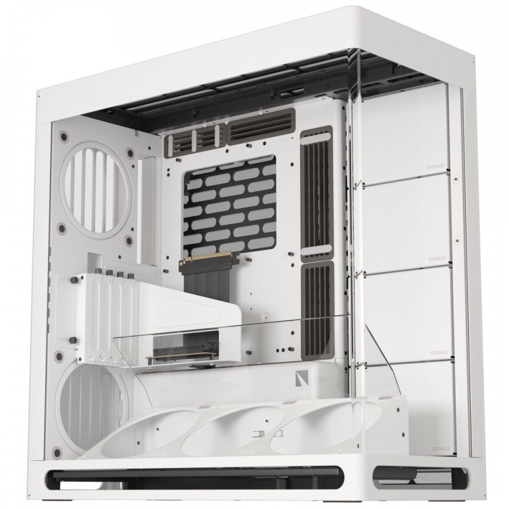 HAVN HS 420 VGPU white Premium Midi Tower Case - with vertical GPU support HAVN HS 420 VGPU white Premium Midi Tower Case - with vertical GPU support