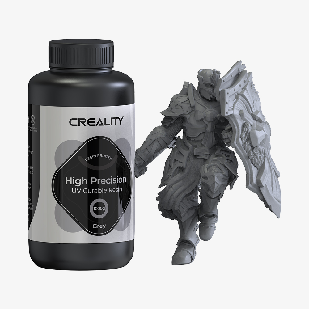 Creality LCD 8K High Precision UV Curable Resin - Grey (3302190003 gray) Creality LCD 8K High Precision UV Curable Resin - Grey (3302190003 gray)