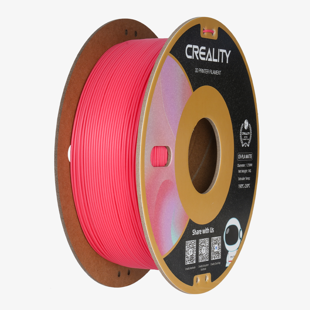 CREALITY CR-PLA Matte Strawberry Red, 3D Printer Filament 1 kg Spool,1.75mm (3301010300) CREALITY CR-PLA Matte Strawberry Red, 3D Printer Filament 1 kg Spool,1.75mm (3301010300)