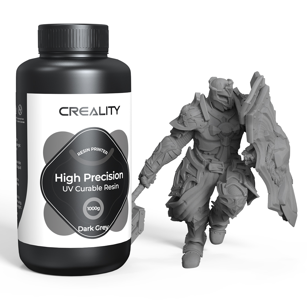 Creality LCD 8K High Precision UV Curable Resin - Dark Grey (3302190004 gray) Creality LCD 8K High Precision UV Curable Resin - Dark Grey (3302190004 gray)