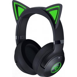 Razer KRAKEN KITTY V2 BT - Black - RGB - 7.1 Gaming Headset - Kitty Ears - Bluetooth 5.2