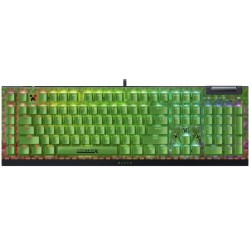 Razer BLACKWIDOW V4 X Minecraft + SKIN - RGB Gaming Mechanical Keyboard - Macro Keys - Green Switch