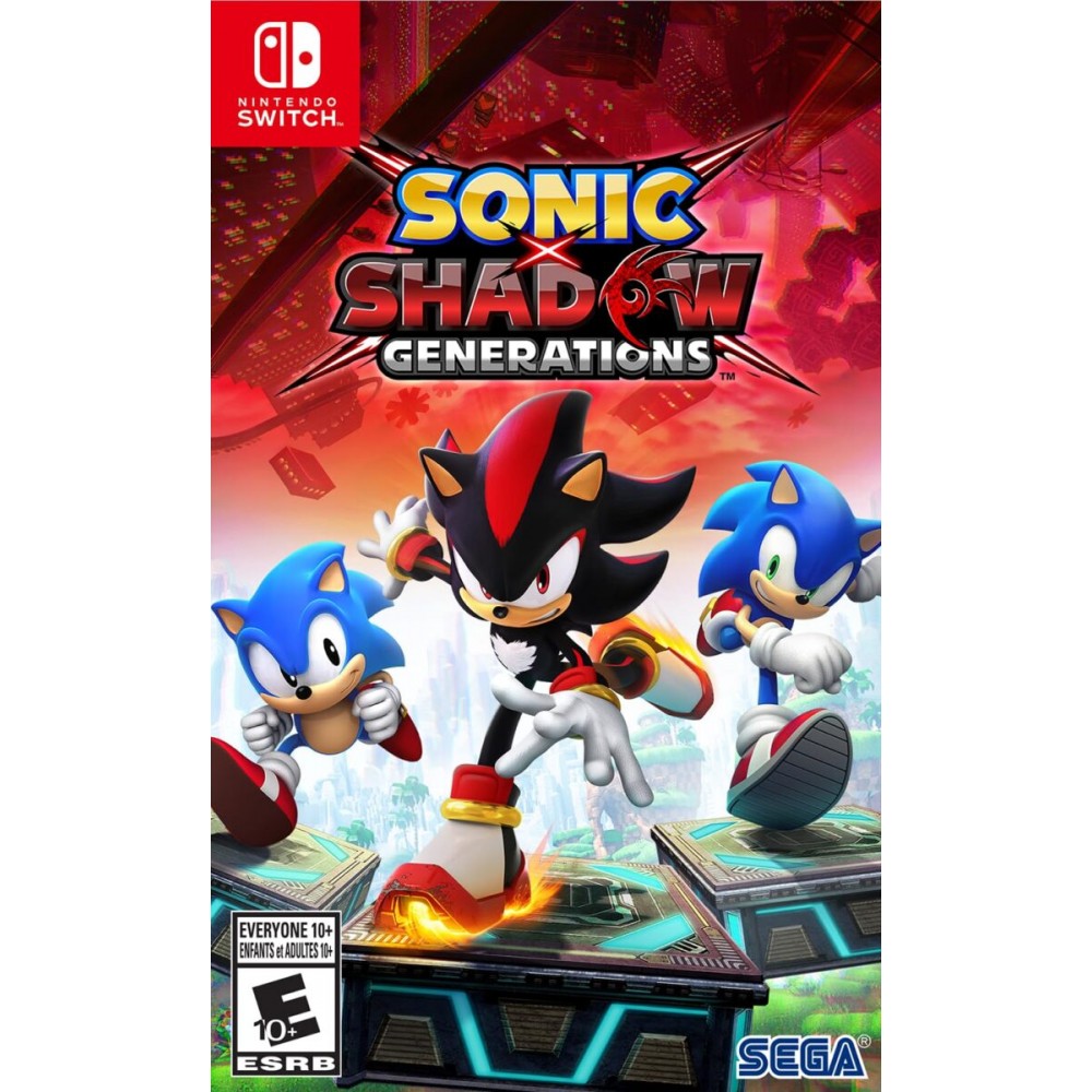 Sonic X Shadow Generations Switch Sonic X Shadow Generations Switch