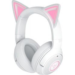 Razer KRAKEN KITTY V2 BT - White - RGB - 7.1 Gaming Headset - Kitty Ears - Bluetooth 5.2