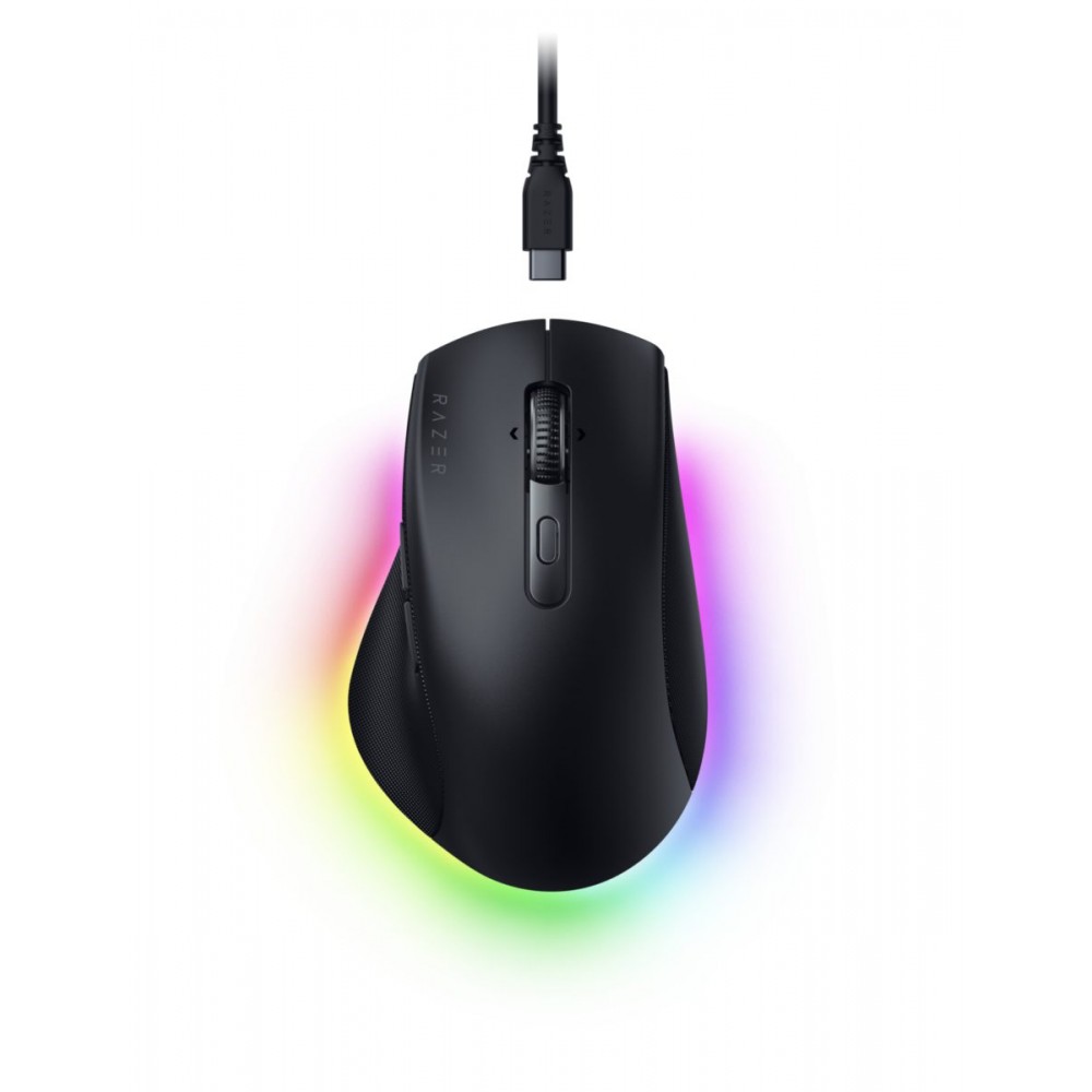 Razer PRO CLICK V2 - Wireless Ergonomic Mouse - ChatGPT AI - RGB Gaming - Long Battery Razer PRO CLICK V2 - Wireless Ergonomic Mouse - ChatGPT AI - RGB Gaming - Long Battery