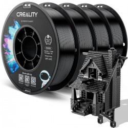 Creality CR-PETG Value Pack 4kg - 4x Black 3D Printer Filament no reel
